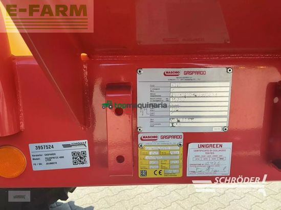 Atomizador - Gaspardo - unigreen campo 44 | isobus | 30 meter