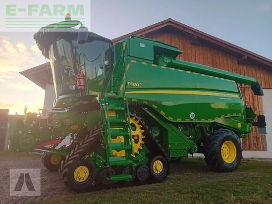 Cosechadora de Cereal - John Deere - t 560 i