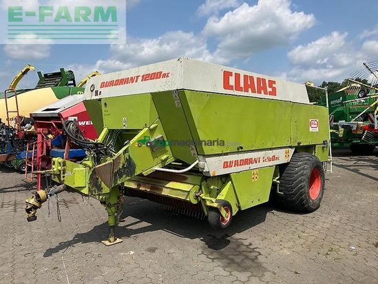 Empacadora gigant - Claas - quadrant 1200 rc