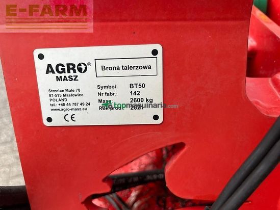 Grada de disco - Agro-Masz - bt50