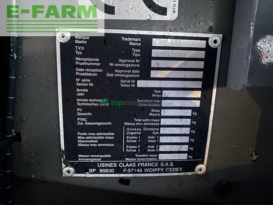Empacadora gigant - Claas - variant 385 rc pro