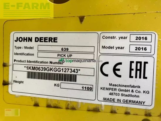 Cosechadora de Cereal - John Deere - 8300i