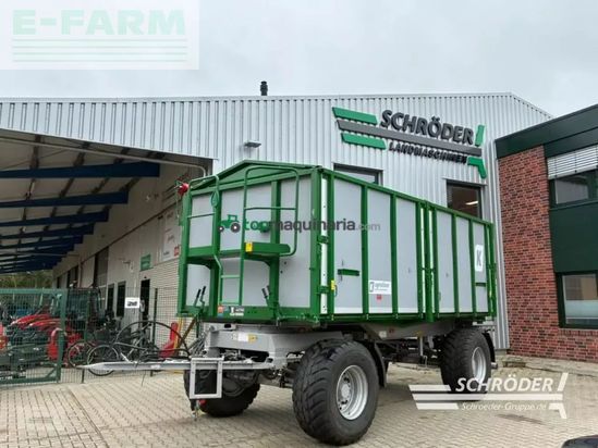 Remolqu agrícola - Kröger - hkd 302 | seitenbordwände als portal