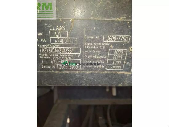 Tractor agrícola - Claas - arion 410