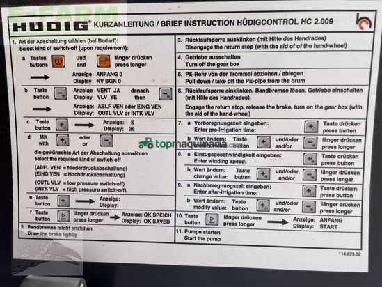 Riego - Hüdig - iromat ii 500/110 mit druckluft