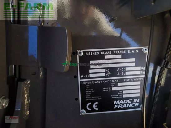 Empacadora gigant - Claas - rollant 520 rc