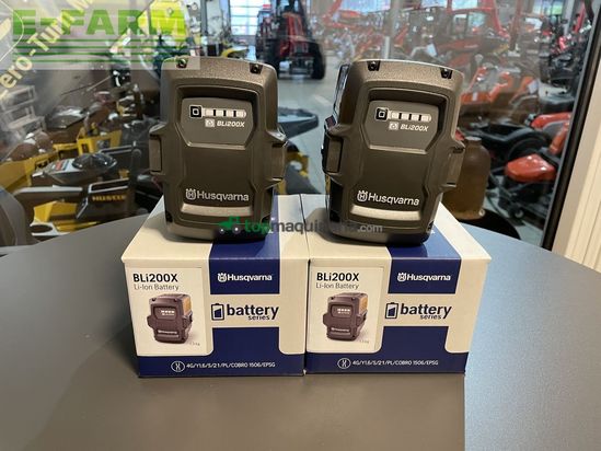 Tractor agrícola - Husqvarna - akku set 2x bli200x  qc 330