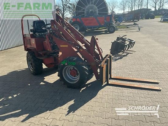 Minicargadora - Schaffer - 330 + schaufel + palettengabel + zange