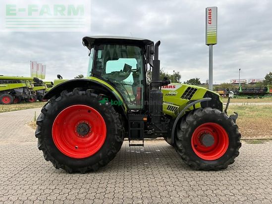 Tractor agrícola - Claas - arion 650 hexashift cebis
