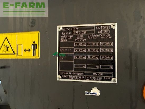 Cosechadora de Cereal - Claas - lexion 750