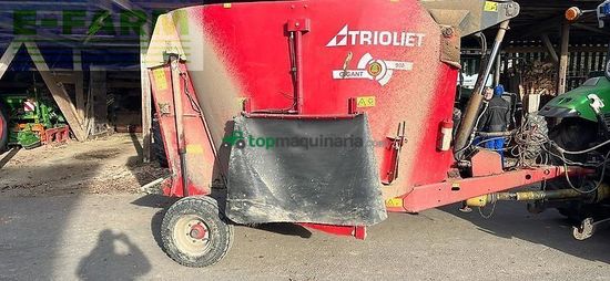 Remolqu esparcidor -  - futtermischwagen trioliet gigant 900