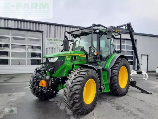Tractor agrícola - John Deere - 6r 150 mit ladekran