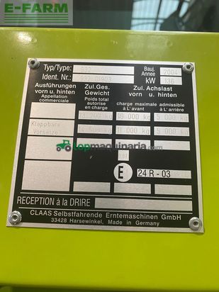 Cosechadora de Cereal - Claas - medion 310