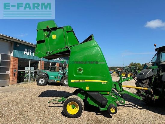 Empacadora gigant - John Deere - 864 rb rotorflow