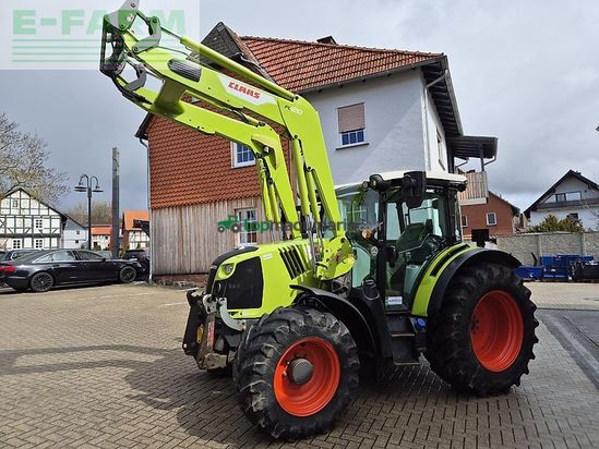 Tractor agrícola - Claas - arion 420 cis+ mit fzw und frontlader