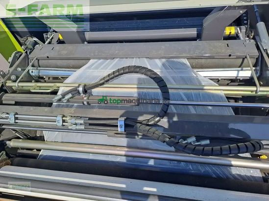 Empacadora gigant - Claas - rollant 455 rc uniwrap - wickelkombination