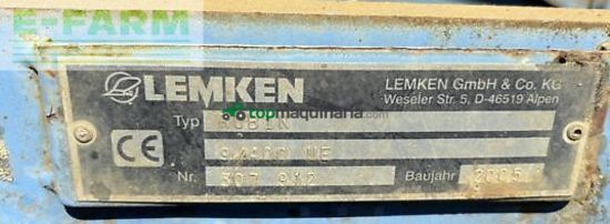 Grada de disco - Lemken - rubin 9/400 ue
