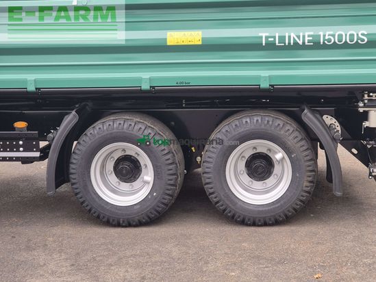 Remolqu agrícola - Farmtech - t-line 1500s