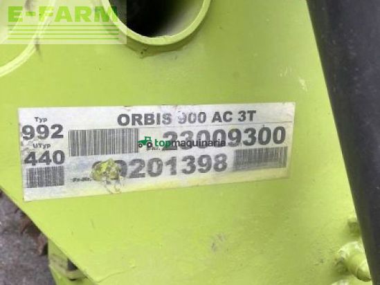 Cabezal - Claas - orbis 900 ac 3t