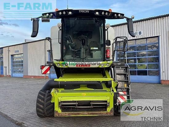 Cosechadora de Cereal - Claas - trion 660 terra trac allrad