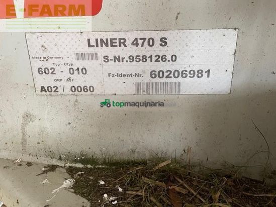 Cosechadora de Cereal - Claas - LINER 4705