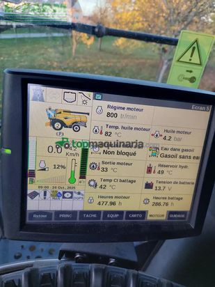 Cosechadora de Cereal - New Holland - cx 8.70