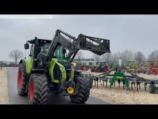 Tractor agrícola - Claas - arion 550 cebis inkl. neue bereifung CEBIS