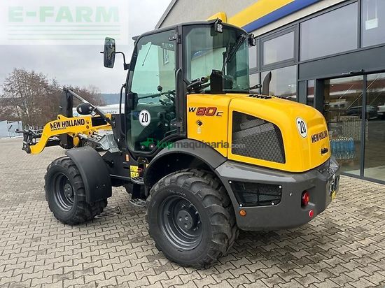 Minicargadora - New Holland - w 80 c