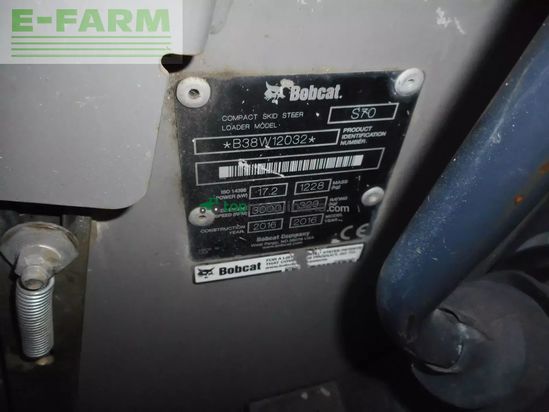 Minicargadora - Bobcat - s70 ( 1.270kg )