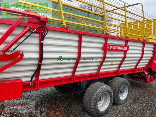 Remolqu agrícola - Pöttinger - euroboss 370 ladewagen