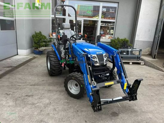 Tractor agrícola - Solis - 26 schaltgetriebe + frontlader alö c09s,
