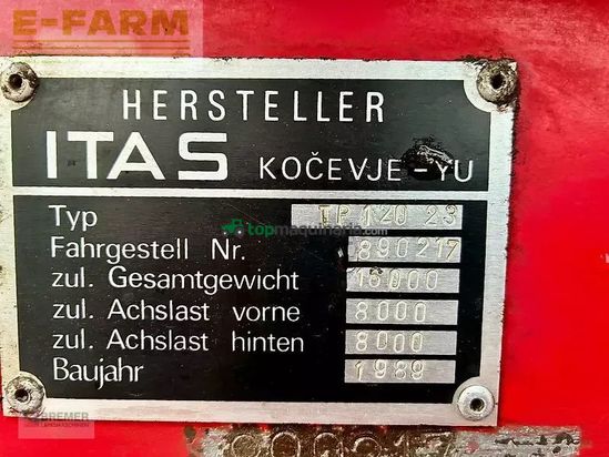 Volquet -  - 16 to, 3-seiten-kipper, tp120 23