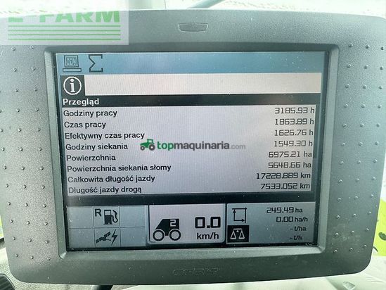 Cosechadora de Cereal - Claas - lexion 760 tt + v1200