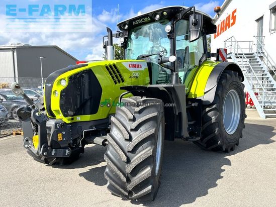 Tractor agrícola - Claas - arion 630 cmatic cis+, fkh + fzw