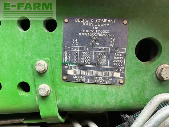 Tractor agrícola - John Deere - 6215r
