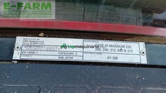 Tractor agrícola - Case IH - magnum 340