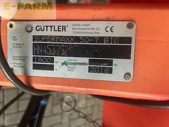 Cultivador - Güttler - supermaxx 50-7 met dubbele naeg