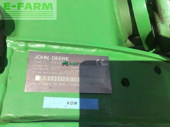 Cortacésped manual - John Deere - f 310 r