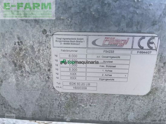 Volquet - Fliegl - edk 60