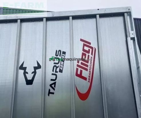 Remolqu agrícola - Fliegl - asw 281 taurus fox tandem bogie