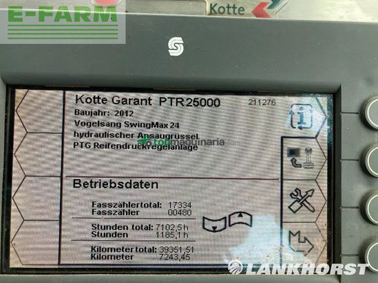 Equipamiento / accesorio - garant Kotte - ptr 25