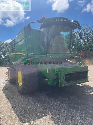 Cosechadora de Cereal - John Deere - t670i, 4 wd