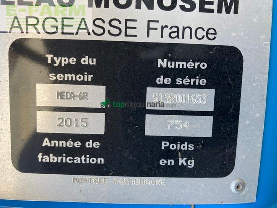 Sembradora monograno mecanica - Monosem - meca v 4