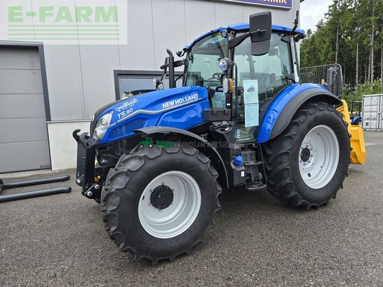 Tractor agrícola - New Holland - t5.90 utility dual command