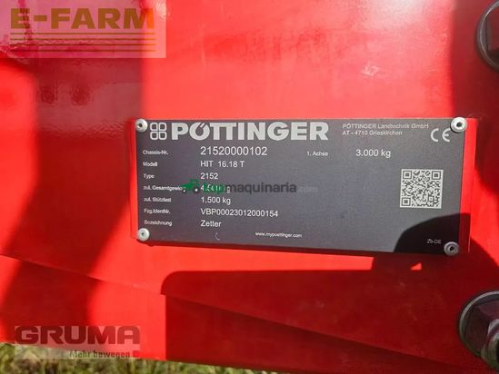 Henificador - Pöttinger - hit 16.18t