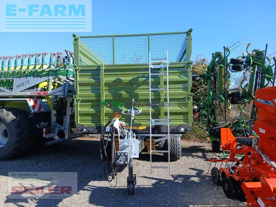 Volquet - Fliegl - tdk 140 vr fox + hydr. rückwand 18m³