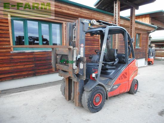 Elevadora - Linde - h30d-02 evo triplex 4,8m + drehgerät