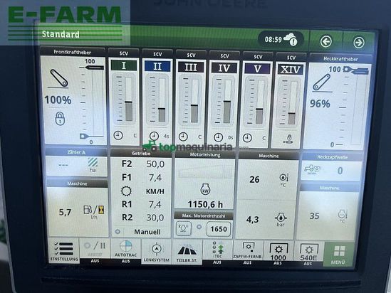 Tractor agrícola - John Deere - 6r250