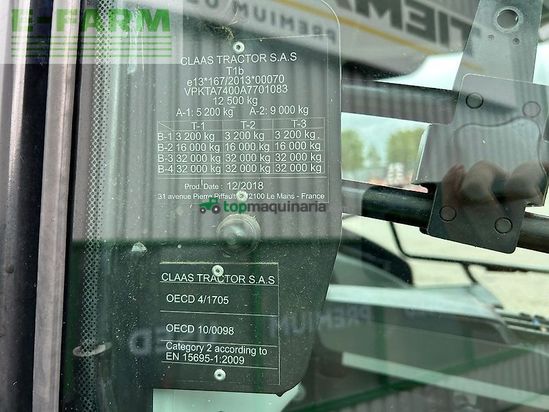 Tractor agrícola - Claas - arion 660