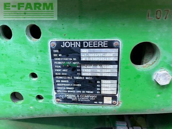 Tractor agrícola - John Deere - 7530 Premium